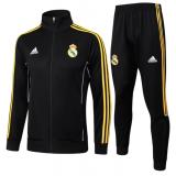 Chándal Real Madrid 2025/26-Black II (Cremallera larga)